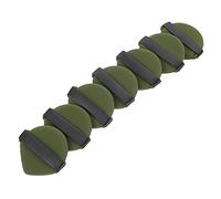 SAFIGLE 7Pièces Houppette Non Latex pour Maquillage Sèche et Humide Éponge de Bouffée Vert Matcha