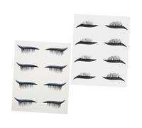 SAFIGLE 8 Paires Paillettes Adhésives pour Yeux Stickers Eyeliner Étincelants et Faciles à Appliquer Décoration Filles