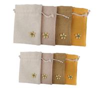 SAFIGLE 8pièces Sachets Vides Pour Armoire Parfumé Lavande Sachets De Rangement Multi-usages Pour Fleurs Séchées Et Petits Objets
