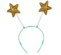 SAFIGLE 8pièces Serre-tête Pentagramme à Paillettes Lot Pour Femmes Bandeau Étoile De Fête Accessoires De Cheveux Créatifs Forme Étoile Pour Filles Cosplay Événements