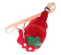 SAFIGLE À Toile pour Garçon Fille Bandoulière Mignon Forme De Fraise pour pour Activités De Plein Air