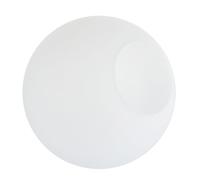 SAFIGLE Abat-jour Globe Verre Mat Rond Suspension Lampes Design Mid Century Diffuseur Lumière Douce Blanc Lait Facile à Installer et Entretenir Accessoire Luminaire Moderne