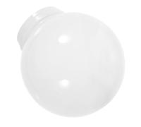 SAFIGLE Abat-jour Sphérique Extérieur Acrylique Laitonné Compatible Lampadaire Mural Globe Lumière Jardin Remplace Abat-jour pour Luminaires Postales