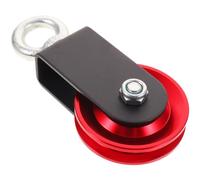 SAFIGLE Accessoire de Câble de Gym Poulie de Remplacement de Câble Support de Poulie Silencieux en Alliage D'aluminium Noir Résistant à l'usure Réduit Les Vibrations Installation Facile