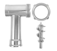 SAFIGLE Accessoire de Rechange pour Hachoir à Viande en Alliage D'aluminium Argenté, Compatible Mixeur, Cuisine Maison et Transformation Alimentaire