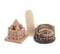 SAFIGLE Accessoires pour Maquettes de Monuments Historiques en Résine Détails Réalistes, Décorations Miniatures pour Bureaux et Scènes Architecturales