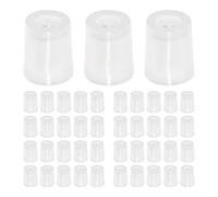 SAFIGLE Adaptateur de bouteille pour bec verseur ensemble de 120 pièces en plastique avec bouchons à pression pour parfum et médicaments pour dosage précis et usage polyvalent