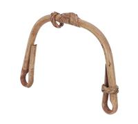 SAFIGLE Anse de Théière en Rotin Tressé 9-11 CM, Poignée de U pour Théières Kyusu et Fonte, Accessoire Résistant la Chaleur pour Usage Gongfu