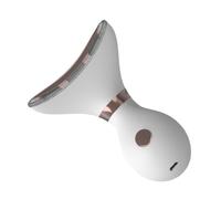 SAFIGLE Appareil Raffermissant Visage et Cou Blanc en Abs Design Ergonomique pour Réduire les Rides et Aider la Peau à Absorber les Nutriments