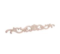 SAFIGLE Applique en Bois Sculpté pour Lit et Porte, Beige, 15, 6x1, 9 Po