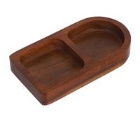 SAFIGLE Assiette Bois Massif pour Condiment Compartimentée Plateau Portion Pratique et Finition Lisse pour Cuisine et Décoration Maison