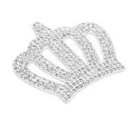 SAFIGLE Autocollant Couronne Strass Cristal Bling pour Décoration Voiture Résistant et Pratique Adhésif Facile à Poser pour Pare-chocs Portières et Mariage