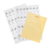 SAFIGLE Autocollants de Notes de Piano Noir Blanc pour Clavier Touches avec Marquage Musical et Lisible pour Débutants