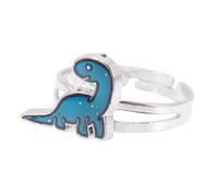 SAFIGLE Bague Dinosaure Ouverte pour Garçon Fille Anneau Changeant de Couleur Selon Température Accessoire Mode