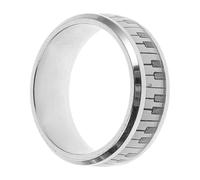 SAFIGLE Bague Homme Design Élégant Avec Motif De Piano Accessoire Musical Pour Fêtes Et Performances Créatif Pour Musiciens