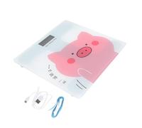 SAFIGLE Balance Numérique Chargeable pour Adulte Pèse-personne Corps Automatique Verre Trempé Batterie Longue Durée Mesure Précise et Stable Outil Santé pour Usage Familial