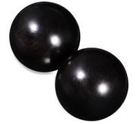 SAFIGLE Balles De Massage En Bois De Santal 4 Cm, Lot De 2 Pièces, Boules D’exercice Pour Mains, Outil De Relaxation Musculaire Portable Pour Seniors Et Rééducation, Massage Manuel Bien-