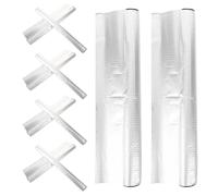 SAFIGLE Bande Isolante Auto-adhésive pour Tuyaux Extérieurs 10 Pièces - Manchon Isolant Thermique en Mousse Épaisse pour Protection Antigel et Isolation Énergétique des Conduites D’eau