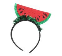 SAFIGLE Bandeau Accessoire Melon Coiffe De Pastèque Casque De Fête Branché Groupe Faire La Fête Fille Fournitures De Fête Pastèque -tête Hawaïen Ornement De Tête Accueil Rouge