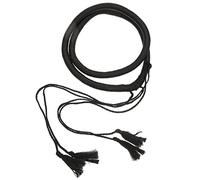 SAFIGLE Bandeau Arabe pour Homme en Pu Noir, Design Ajustable et Pratique, Accessoire de Costume Arabe pour Shemagh du Moyen-orient