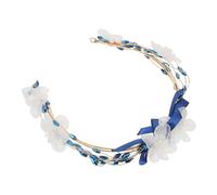 SAFIGLE Bandeau Cheveux Mariage Cristal Fait Main -tête Blanches et Confortable Accessoires Coiffure pour Mariée et Demoiselles Honneur