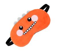 SAFIGLE bandeau de dessin animé oeil pour dormir pendant la nuit œil masques de sommeil masque de sommeil masques de voyage pour avion Masques des yeux endormis en tissu Orange