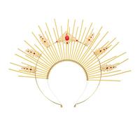 SAFIGLE Bandeau Halo Vierge Élégant pour Fête 1 Pièce Accessoire en Plastique Coiffe de Carnaval Décoration DIY Simple et Pratique