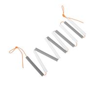 SAFIGLE Barre Transversale Élastique en Latex et Polyester Flexible et Douce en Mousse pour Entraînement de Saut en Hauteur pour Sports en Extérieur