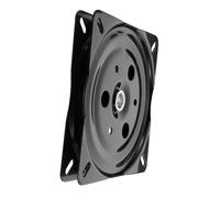 SAFIGLE Base Pivotante Carrée Robuste pour Chaise Meuble Plateau Tournant Métal Épais Plateau de Remplacement pour Siège Pivotant Bar et Salle à Manger