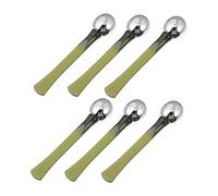 SAFIGLE Bâtonnet de Massage Yeux 6Pcs Applicateur de Crème Hydratante Réduit Ombres Masseur Oculaire Pratique pour Soins Peau Sensible Maquillage