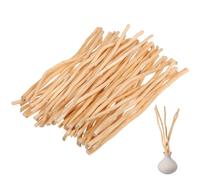 SAFIGLE Bâtonnets en Bois Naturel 30 Cm, 50 Pièces, Fines Branches Écorce pour Loisirs Créatifs Diy, Bricolage Floral, Décoration Murale et Projets Artisanaux