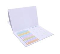 SAFIGLE Bloc-notes Magnétique B5 pour Réfrigérateur avec Liste de Courses Détachable et Surface Effaçable, Planificateur Mensuel Élégant pour Organisation des Repas en Famille
