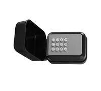 SAFIGLE Boîte à Clé Sécurisée Extérieure Étanche avec Code de Sécurité Coffre Mural Métal Robuste pour Clés Accès à Distance et Gestion de Mot de Passe pour Location Appartement et Bureau