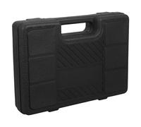 SAFIGLE Boîte à Outils Portable en Plastique Noir Mallette de Rangement Compatible Marteaux Pneumatiques 150/190/250 Organiseur d'Outils Robuste et Grosse Capacité pour Atelier et