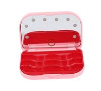 SAFIGLE Boîte De Rangement pour Cils Étui À Cils Étui De Rangement pour Cils Conteneur pour Cils Chariot À Cils Organisateur Miroir Faux Bricolage Étui De Rangement pour