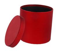 SAFIGLE Boîte Ronde pour Fleurs Petit Carton Présent Rouge Cylindre pour Compositions Floristiques Boîte D'emballage de Fleurs Jardinière Élégante pour Mariage Anniversaire Décoration
