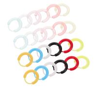 SAFIGLE Boucles D'oreilles Créoles En Résine Colorée Pour Femmes Et Filles, Légères Et Rondes, 12 Paires, Bijoux Tendances Pour Fêtes Scolaires Et Usage Quotidien