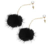 SAFIGLE Boucles d'Oreilles Pendantes Longues en Boule Perles pour Femmes Accessoire de Mode Élégant pour Fêtes et Occasions Spéciales