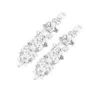 SAFIGLE Boucles Oreilles Chandelier Cristaux Pendantes Avec Pampilles Bijoux Pour Femmes