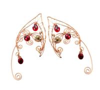 SAFIGLE Boucles Oreilles Clips Non Percées Style Fée Manchettes Cuivre Confortables et Hypoallergéniques Bijoux pour Femmes Alternatives Aux Piercings