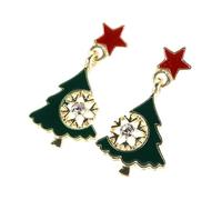 SAFIGLE Boucles Oreilles De Forme De Sapin Avec Pendentifs De Bijoux Festifs Uniques Et Accessoires Pour Célébrations Hivernales