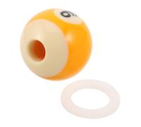 SAFIGLE Boule D’entraînement au Billard pour Visée et Coup, Résine Orange | Portable et Léger, Stabilité de Queue, Usage sur Table, pour Séances et Joueurs Débutants ou Pros