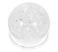 SAFIGLE Boule de Cristal Ronde avec Support Décoration Fontaine Intérieure Élégante Verre Résistant pour Maison Bureau et Commerce