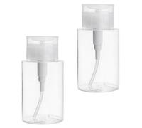 SAFIGLE Bouteille Vide 300ml en Petg Rechargeable et Réutilisable, Lot de 2 pour Eau Micellaire et Démaquillant, pour Voyage D'affaires