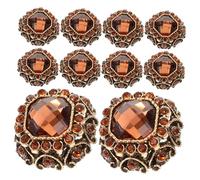 SAFIGLE Boutons De Couture Métal à Facettes Petits Accessoires Pour Vêtements, Finition Élégante, Taille Petite 17mm, Adaptés Pour Manteaux Et Pulls, 10 Pièces Pour Loisirs Créatifs