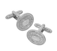 SAFIGLE Boutons De Manchette Rétro Boutons De Manchette De Cérémonie De Mariage Accessoires De Smoking À Clous pour Hommes Bijoux De Costume