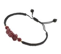 SAFIGLE Bracelet Feng Shui Tressé en Corde Bracelet de Richesse pour Hommes et Femmes Taille Unique Design Élastique pour Banquets et Fêtes