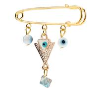 SAFIGLE Broche Œil Maléfique Pour Cardigan Broche Châle Boucle Écharpe Pull Revers Châle Revers Écharpe Bijou Décoratif