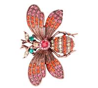 SAFIGLE Broche Insecte Rétro Pour Vêtements Et Accessoires Épingle Abeille Élégante Décoration Mode Femme Cadeau Femme Style Chic Et Brillant