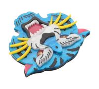 SAFIGLE Broche Tigre Animaux En Acrylique Couleur Orangée Porte-épinglette Unisexe Décoration Vêtements Paquet Écharpe Mode Cartoon